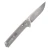 DREAMTECH Folding Knife Crossbar Lock Titanium VG10 blade D4032