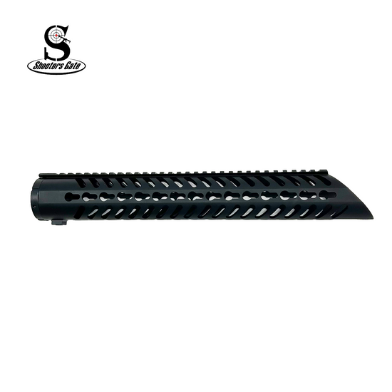 15″ Black AR-15 Free Float Keymod Handguard