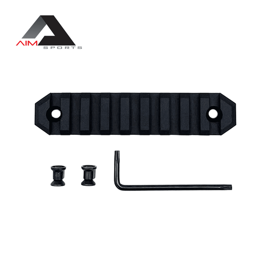 AIM SPORTS 9 SLOT PICATINNY KEYMOD RAIL SECTION (4")