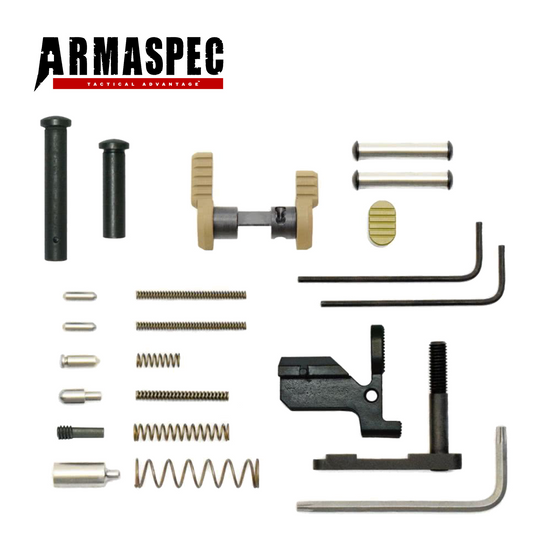 AR-10 Armaspec Lower Part Kit – FDE – Tan