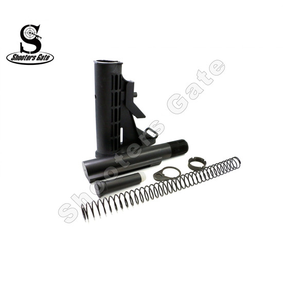 AR-10 Mil-Spec Adjustable Stock Complete Set