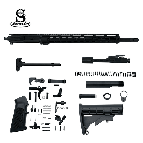 AR-15 .223 Wylde 20″ Rifle Upper 17″ Rail Build Kit (Assembled)