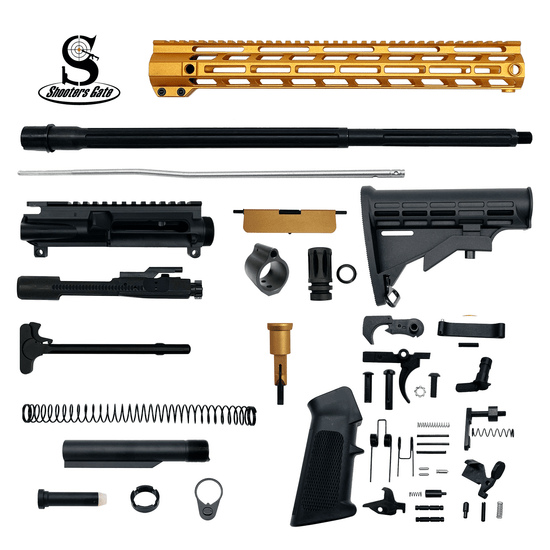 AR-15 .223 Wylde 20″ Rifle Build Kit (Unassembled) – Orange