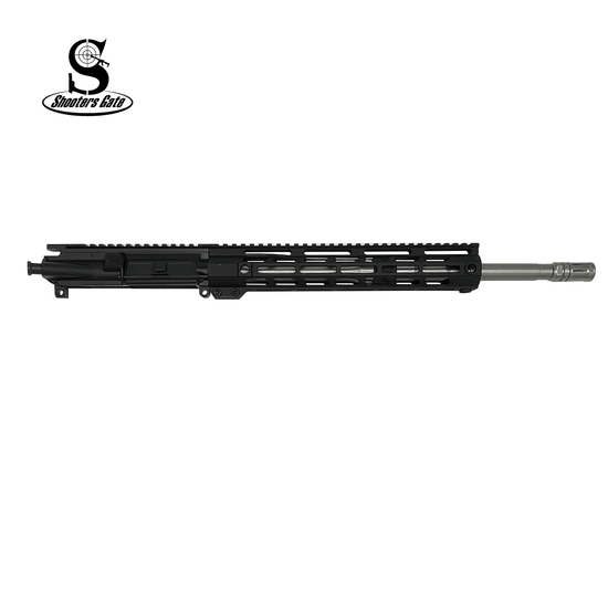 AR-15 .223 Wylde Assembled Rifle Upper, 16″ Stainless Steel Barrel 1:8 Twist, Carbine gas system, 12″ M-lok Rail