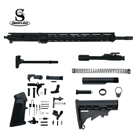 AR-15 5.56 Nato 20″ Rifle Upper 17″ Rail Build Kit (Assembled)