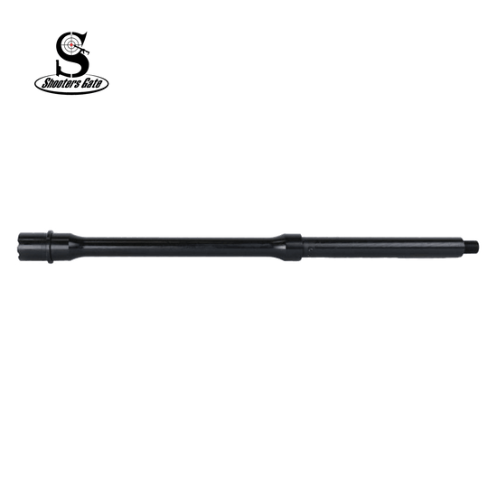 AR-15 Barrel, 5.56 NATO, 16″ Black Nitride M4 Contour, 1:7 Twist, Mid Length Gas System