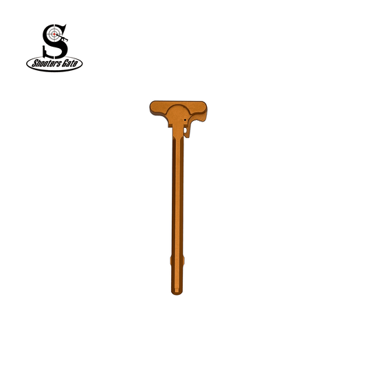 AR-15 Standard Charging Handle, Orange