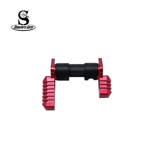 AR-15/AR-10 Colored Ambidextrous Safety Selector – Red