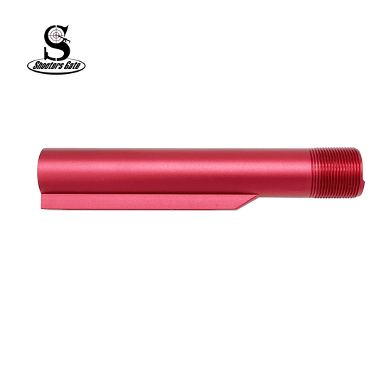 AR-15/M-4 Mil-Spec 6 Red Buffer Tube