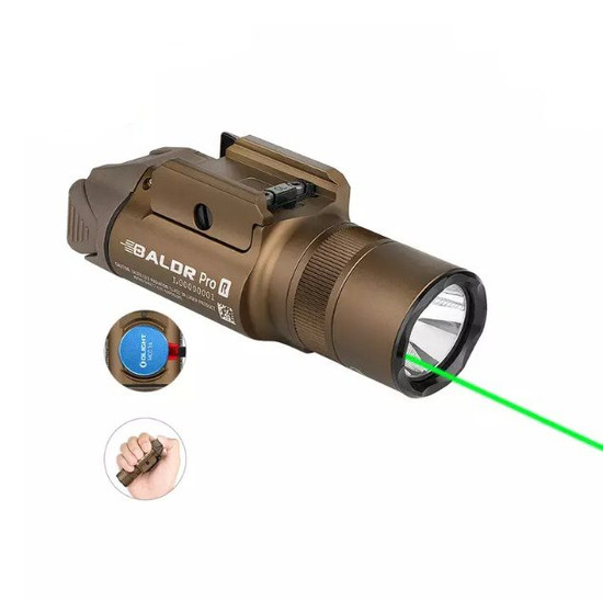 Olight Baldr Pro R Rechargeable Light with GL Beam – Desert Tan