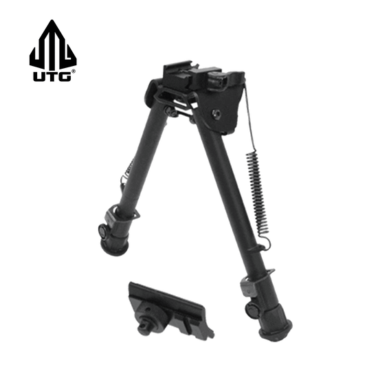 Bipod 8.3"-12.7" Height with Swivel Stud Adapter QD (BP88Q)