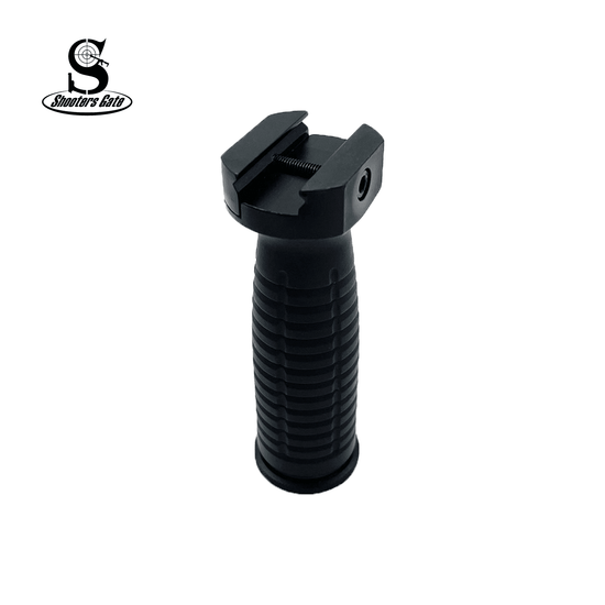 Black Aluminum Vertical Combat Foregrip