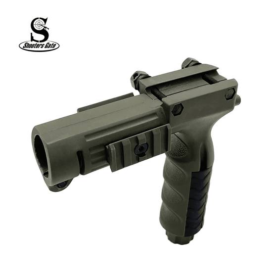 OD Green Foregrip Flash Light / Laser Mount Holder