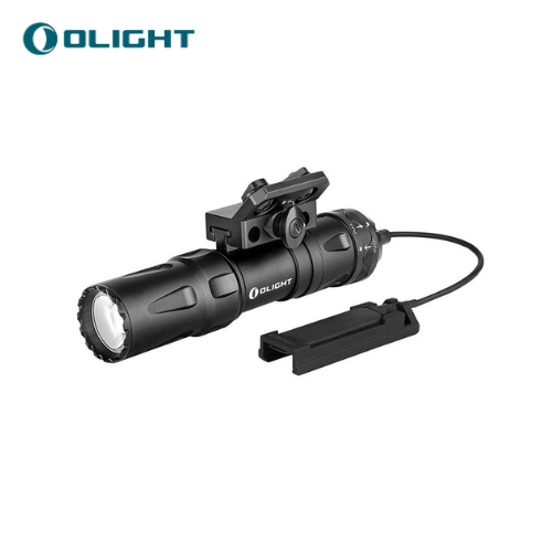 Olight Odin Mini, 1250lm Rechargeable Weapon Light with M-Lok Mount and Remote Switch – Black