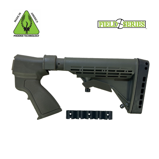 Phoenix Field Series Pistol Grip Tactical Buttstock for Remington 870 – ODG – 12 Gauge