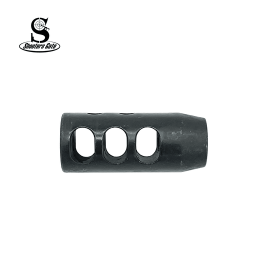 Round Muzzle Brake 5/8X24, Black (UMB32)