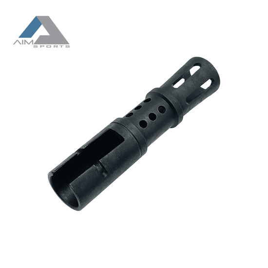 RUGER mini 14 pin-on muzzle brake, black