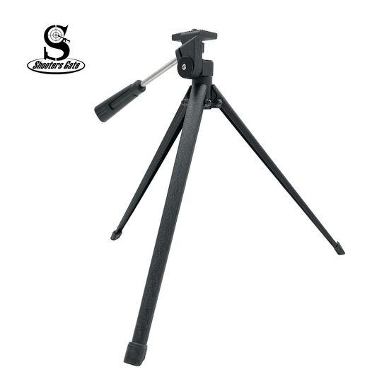 Shooters Gate  9″ Pro Metal Tripod For Spotting Scopes, Binoculars, Cameras, Video Cameras