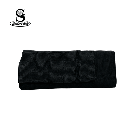 Shooters Gate 10 Round Shotgun Shot Shell Cartridge Buttstock Slip Over Ammo Carrier – Black