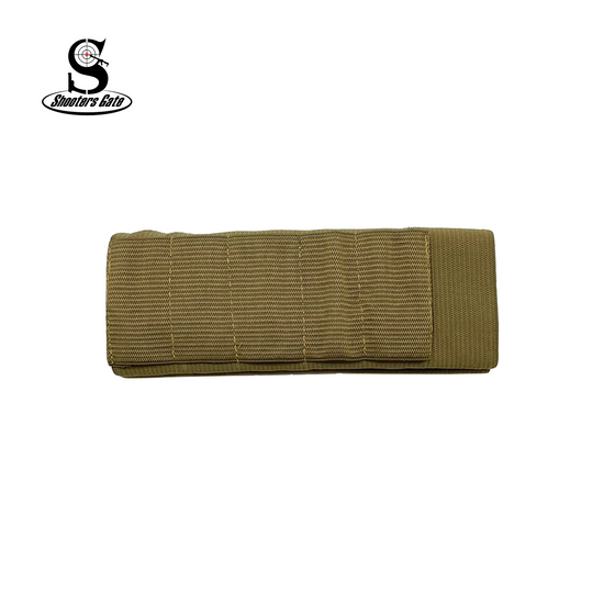 Shooters Gate 10 Round Shotgun Shot Shell Cartridge Buttstock Slip Over Ammo Carrier – FDE