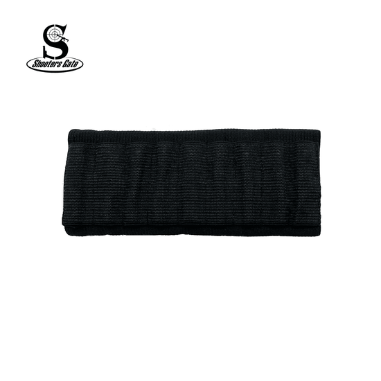 Shooters Gate 18 Round Rifle Shot Shell Cartridge Buttstock Slip Over Ammo Carrier – Black