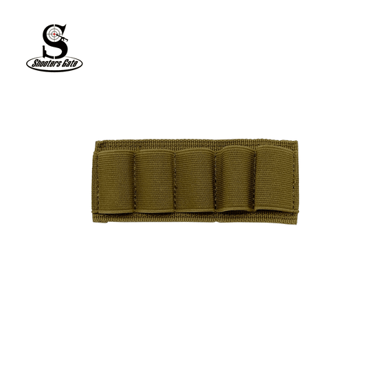 Shooters Gate 5 Shell Hook & Loop Ammo Holder – FDE – Tan