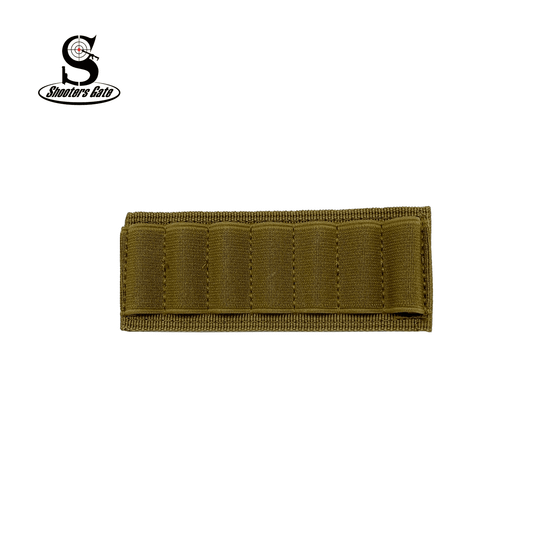 Shooters Gate 7 Round Hook & Loop Ammo Holder – FDE – Tan