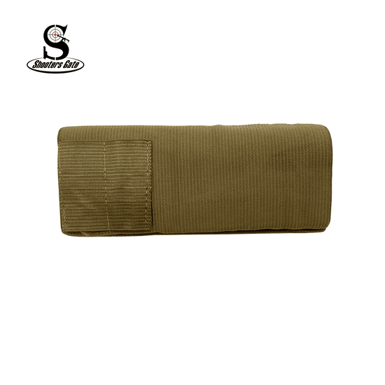 Shooters Gate 8 Round Shotgun Shot Shell Cartridge Buttstock Slip Over Ammo Carrier – FDE – Tan