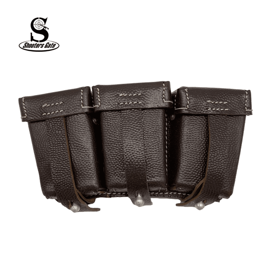 Shooters Gate Reproduction WWII German K98 Triple Ammo Pouch