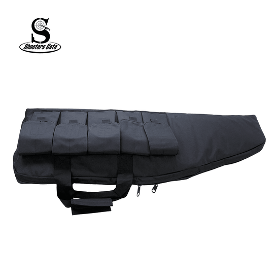 Shooters Gate Tactical 36â€³ Soft Rifle/Shotgun Bag/Case With Adjustable Shoulder Strap â€“ 36â€³ Bl