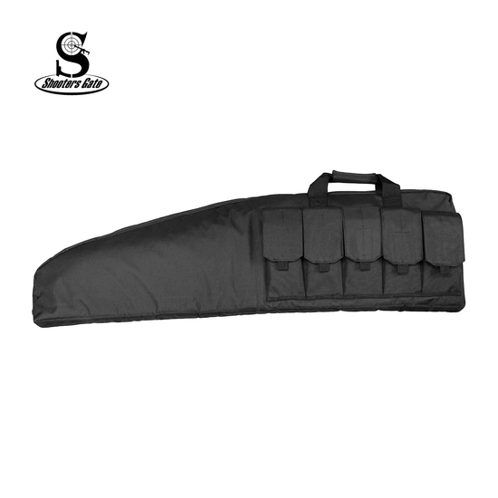 Shooters Gate Tactical 44â€³ Soft Rifle/Shotgun Bag/Case With Adjustable Shoulder Strap â€“ 44â€³ Bl
