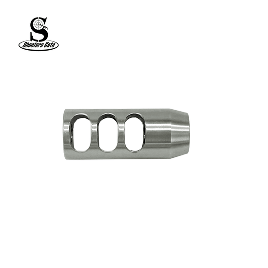 Stainless Steel Recoil Compensator Muzzle Brake 5/8x24 (UMB32-SS)