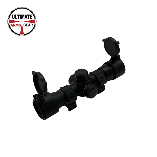 Ultimate Arms Gear Tactical Dual Red & Yellow Dot 1×25 CQB Rifle Scope