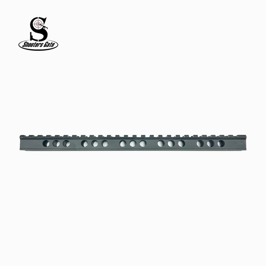 Shooters Gate Ruger SR22 SR-22 10.4 Top Picatinny Full Size Long Aluminum Rail Solid See Through Hol