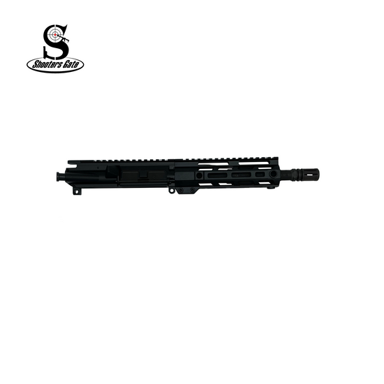 AR-15 5.56 NATO Assembled Pistol Upper, 8.5" Parkerized Barrel 1 7 Twist, Carbine Length Gas System,