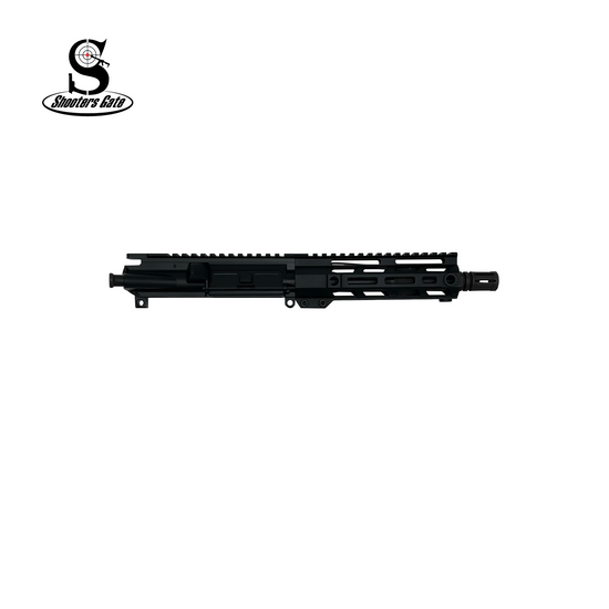 AR-15 300 Blackout Assembled Pistol Upper, 7.5" Parkerized Heavy Barrel 1 8 Twist, Pistol