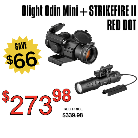 Olight Odin Mini + STRIKEFIRE® II RED DOT (RED/GREEN)
