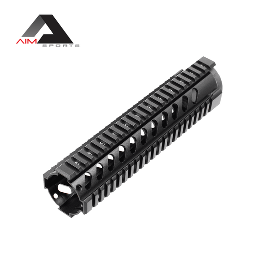 AR-15/M4 10" FREE FLOAT MID LENGTH QUAD RAIL