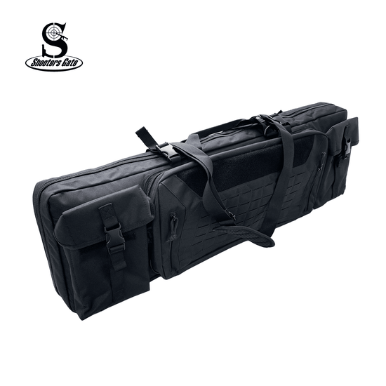 Shooters Gate 36" Pro Tactical Dual Rifle Soft Bag Case Black (M-9034S)