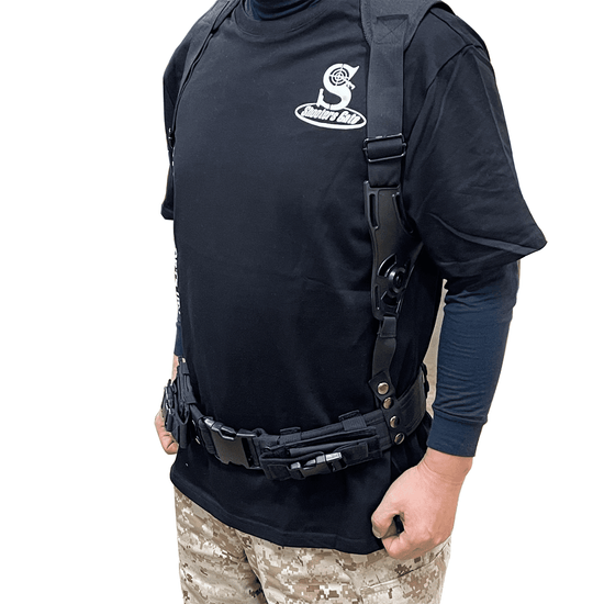 Shooters Gate Modular Shoulder Holster For Roto Holsters &amp; Mag Pouches/20088-SHH-BLK