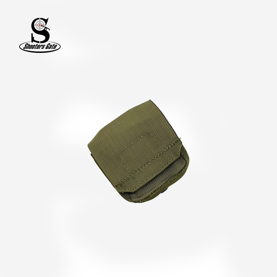 Surplus Israeli Ammo Pouch with Bullet Loops Alice Clips & Belt Hooks - ODG