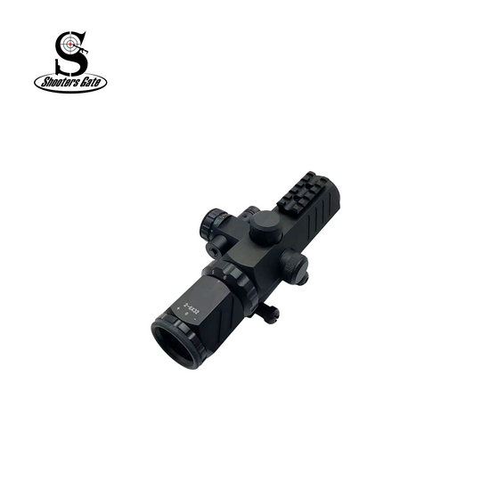 2-6x32 Rifle Scope, illumination, Red Laser, SC109