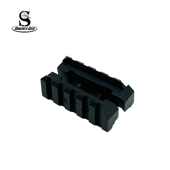 AR-15 Front Sight Base Accessory Rails, 5 Slot