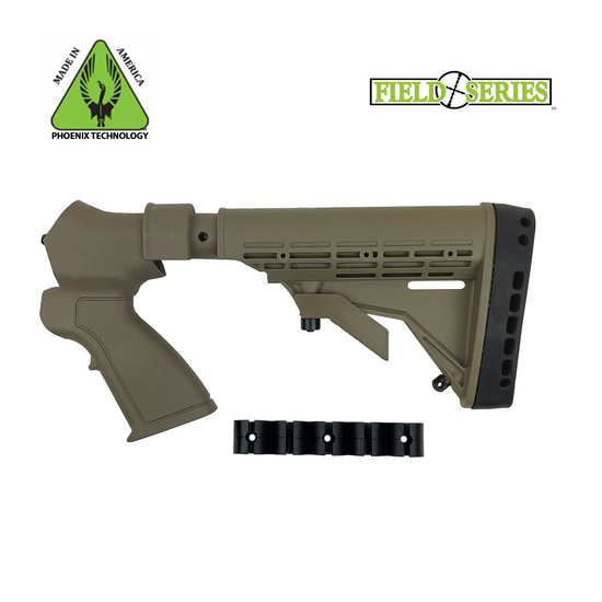 Phoenix Field Series Tactical Recoil Reduction Stock For Winchester ® 1200, 1300 - FDE - 20 Gauge