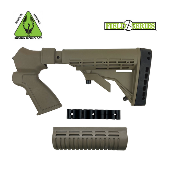 Phoenix Field Series Tactical Recoil Reduction Stock For Winchester ® 1200, 1300 - FDE - 12 Gauge Wi
