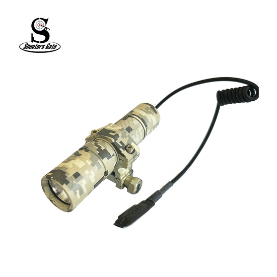 Shooter Gate Tactical Flashlight with Ring mount - ACU