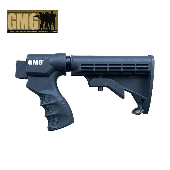 Global Military Gear (GMG) 12 GA Gen1 Pistol Grip Shotgun Stock with Shell Holder for Remington 870