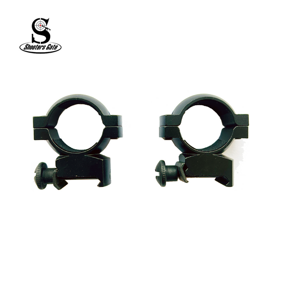 1 inch Low Profile Scope Ring for Picatinny/Weaver Rail System, SR01L-B