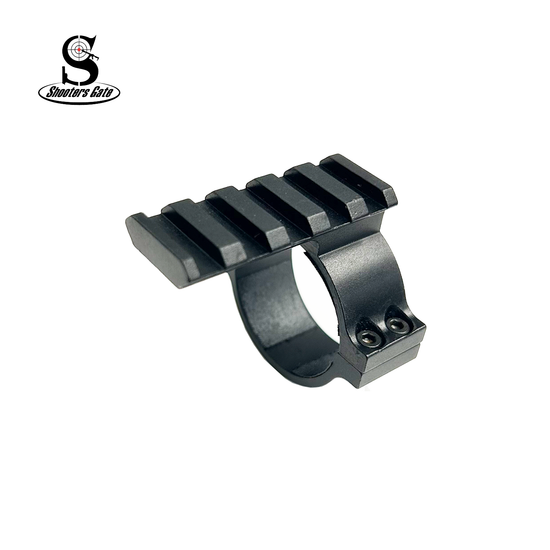 34mm Scope Ring Adapter with 5 Slots Picatinny Rail