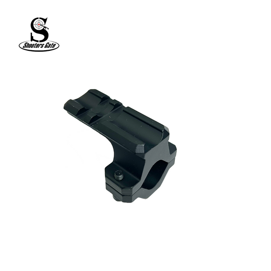 15mm Barrel Mount with 2 Slots Picatinny Rail